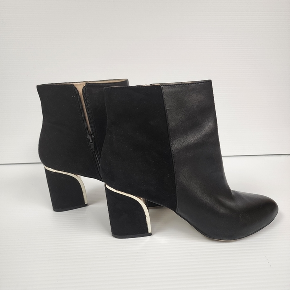 INC International Concepts Harpp Women's Round Toe Leather Ankle Boots Size 11 - Picture 9 of 15